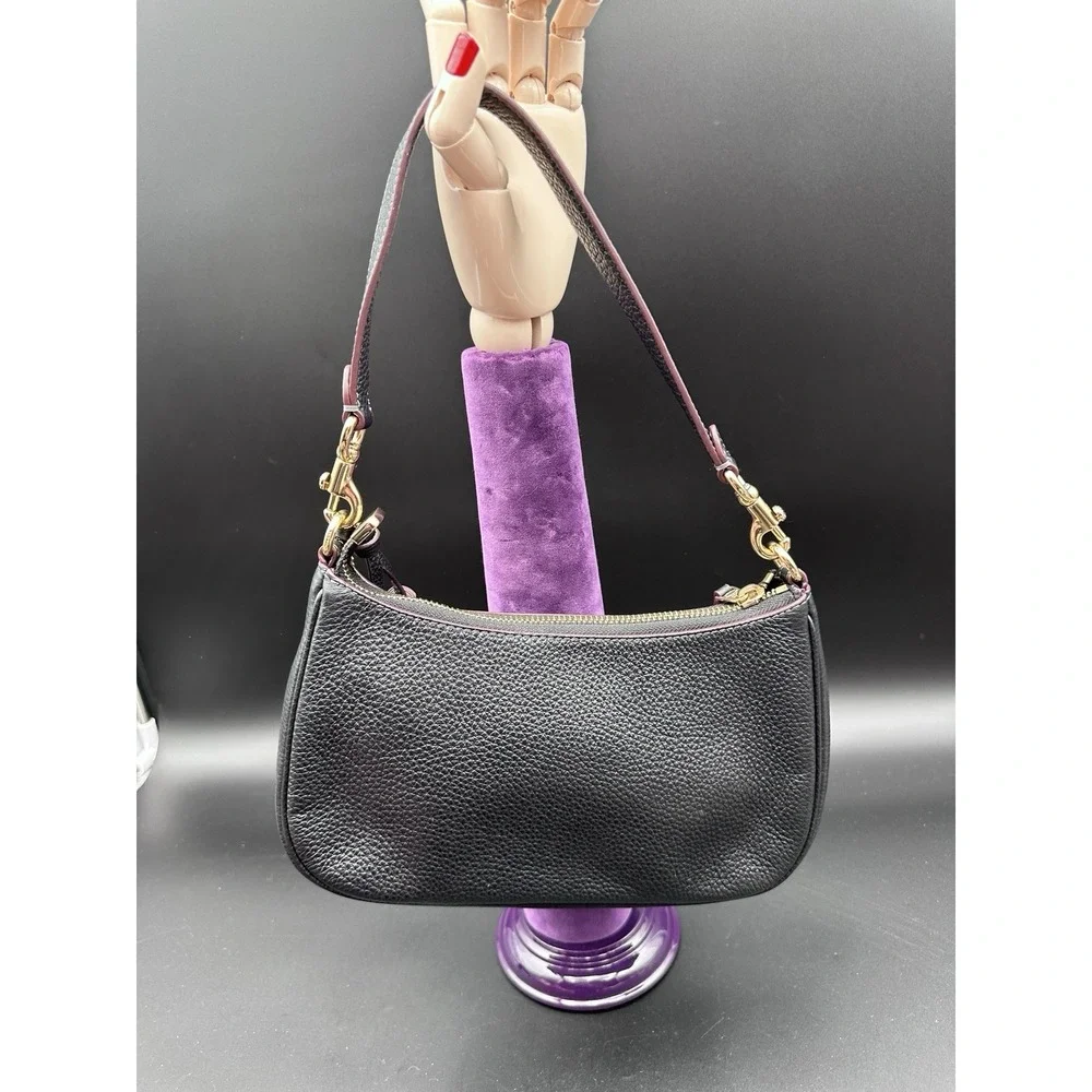 Coach Teri Shoulder Bag with Debossed‎ Coach Heritage Patch + Tassel